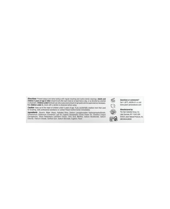 Jason Healthy Mouth Toothpaste, 4.2 OZ