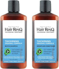 Petal Fresh Hair ResQ Thickening Biotin Shampoo + Weightless Conditioner - 355 * 2 ML | For Thin, Fin Hair Type | With Biotin & Caffeine | Free Of Sulphate & Silicone