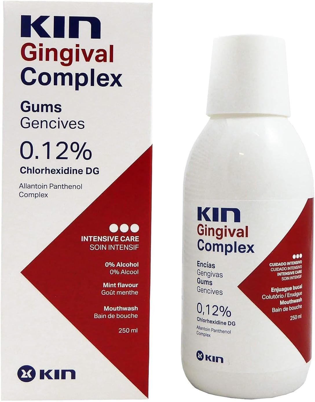 Kin Gingival Mouthwash 250ml pack of 2