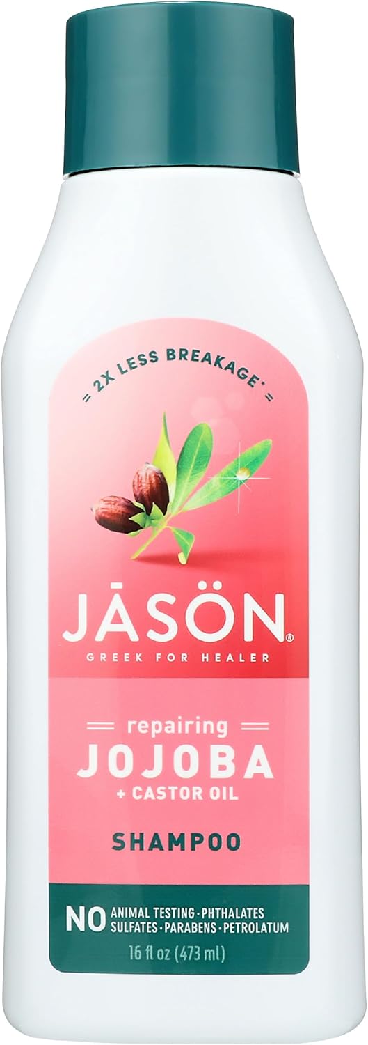 Jasons Natural Organic Jojobo Castorl oil Shampoo, 473ml