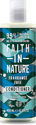Faith In Nature | fragrance free conditioner | 3 x 400ml