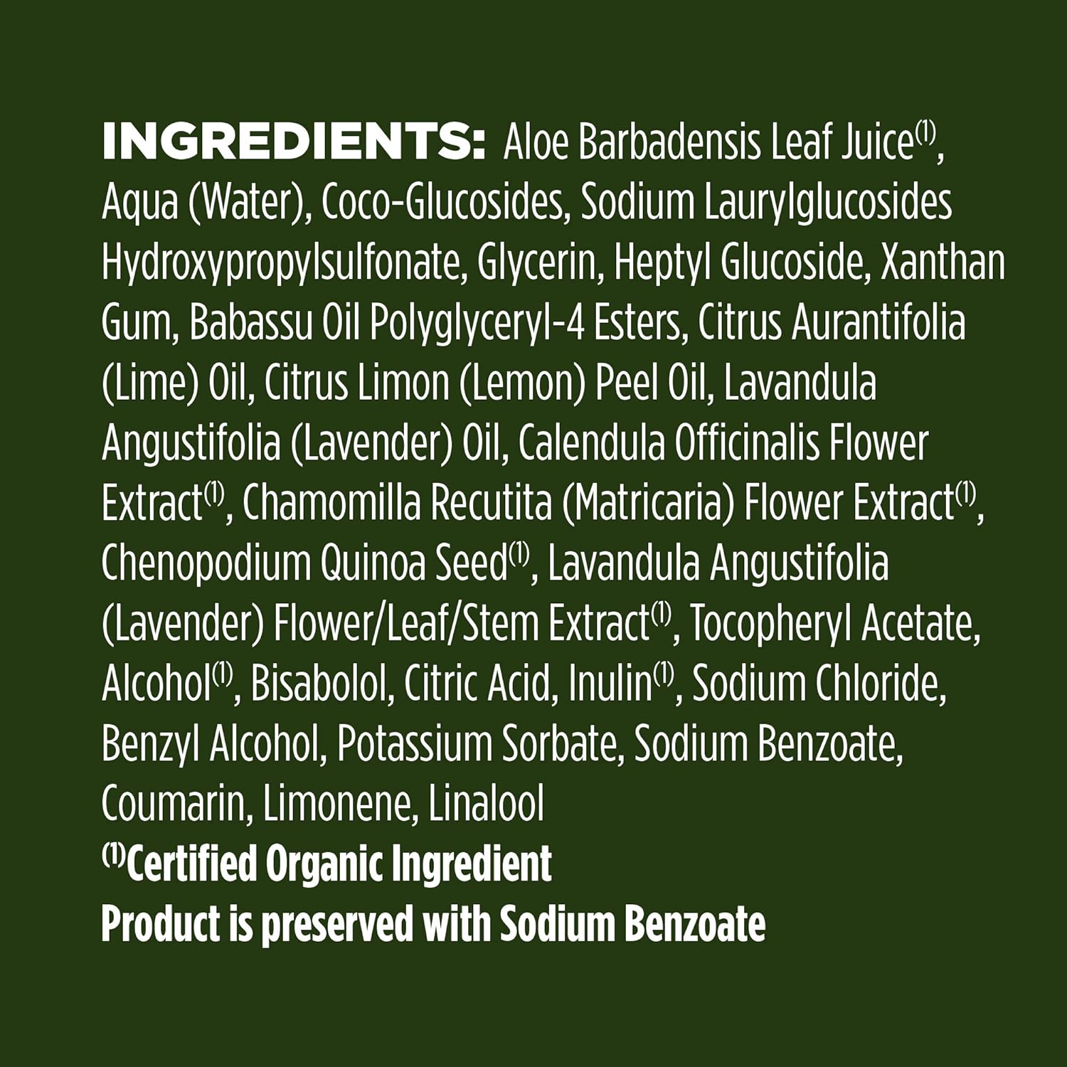 Avalon Organics Bath & Shower Gel Nourishing Lavender, 12 oz