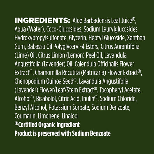 Avalon Organics Bath & Shower Gel Nourishing Lavender, 12 oz